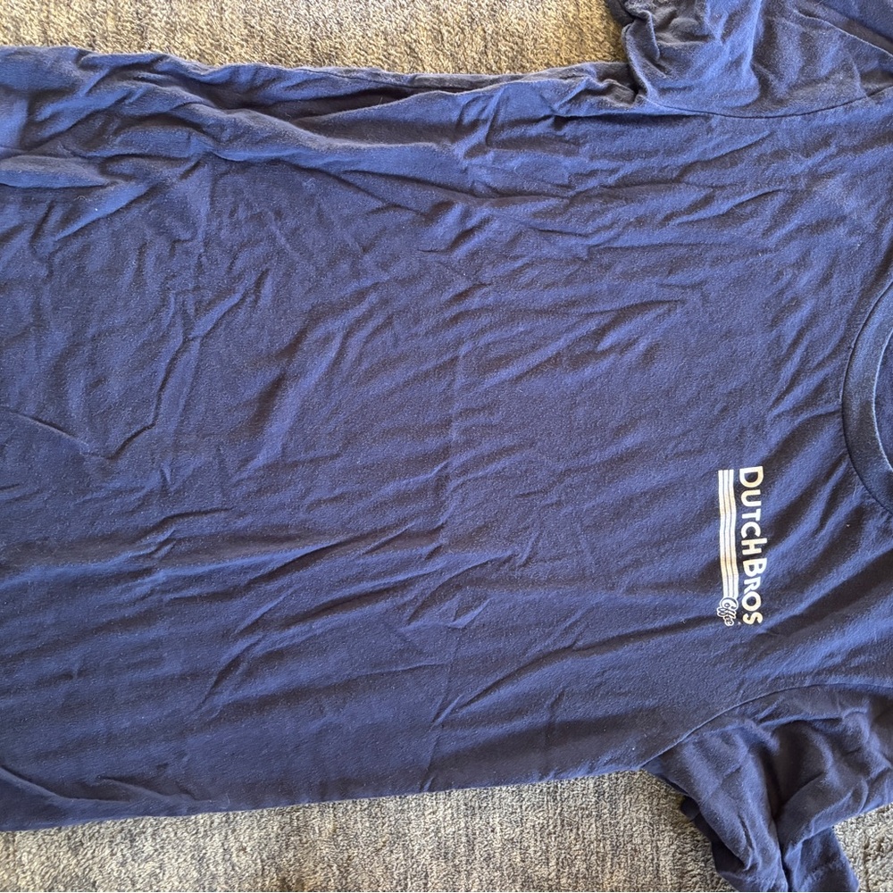 Dutch Bros Navy Short Sleeve Tee